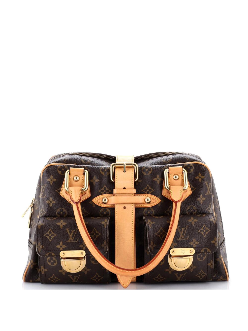 Louis Vuitton Manhattan Handbag Canvas #364729L14B